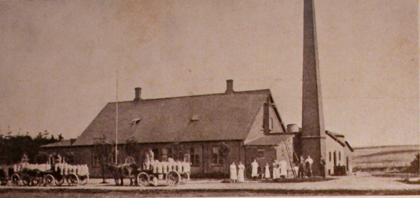 Bækbølling Andelsmejeri omkring 1897 